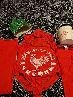 Party King Sriracha Costume, XL